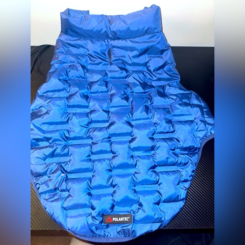 🎁GIFT With Purchase🎁 
Polartec Blue Quilted Dog Jacket